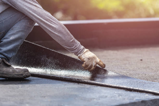 Professional Basement Waterproofing technician working in Fosters, AL